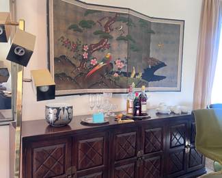 3D Asian silk screen