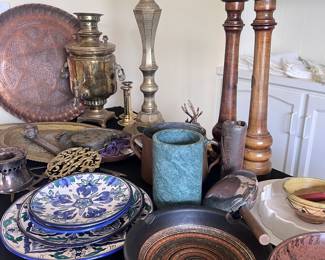 Lots of pottery from all over the world
