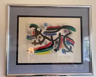 Juan Miro #5 signed