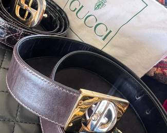 Vintage GUCCI Belts