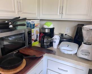 Lots of small appliances