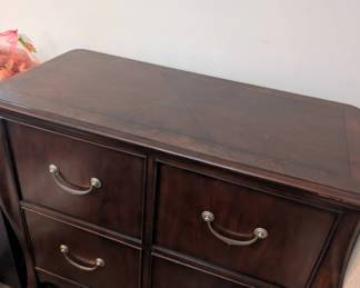 Multi use cabinet- console for office or dining room.  