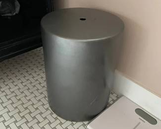 metallic garden bench 