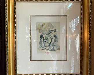 Salvador Dali' Signed