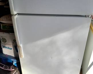 $150.00 Full size Garage Fridge. Great for extra food and beverage storage. Have room for all those sale items.