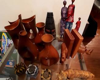 Assorted art artifacts $15.00 and under. 