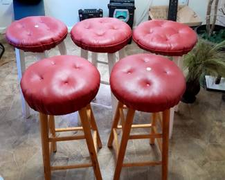 12.00 ea Wooden Stoo
