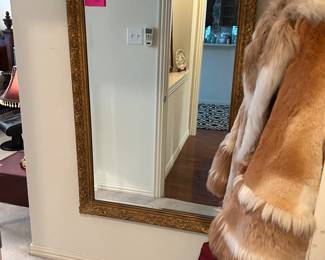 Large antique mirror