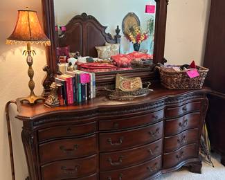 Dresser, armoire and matching night stands