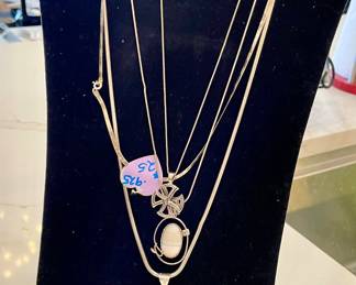 STERLING SILVER JEWELRY 