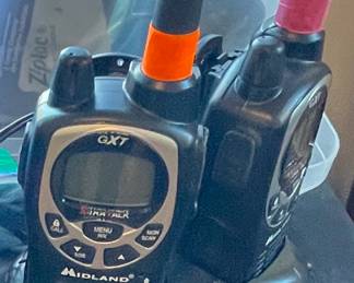 Midland GT X  2 way radio x2