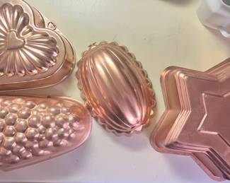 Copper Food Molds