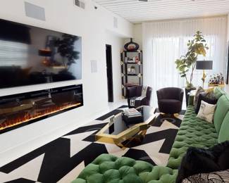 Atlanta Estate Sale Ponce City Market LivingRoom Dayview