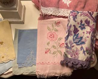 Vintage tea towels