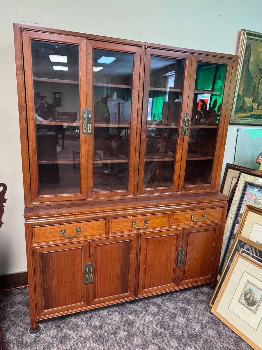 Rare George Zee Mid-Century China Cabinet