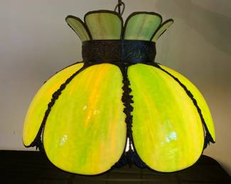 CT116RVintage Apple Green Light Fixture
