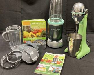 CT166VNutribullet blender and Hamilton Beach drink maker