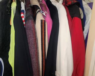Wool coats and other clothes $5.00- $15.00