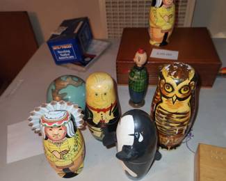 Stacking toys. $10-$40.00