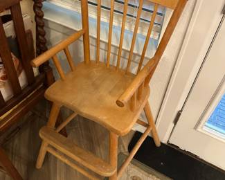 Wood Highchair