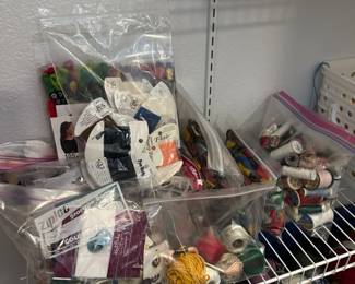 Embroidery Floss, Thread, etc.