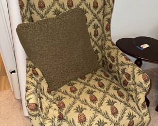 Upholstered side chair