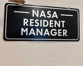 NASA License Plate