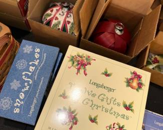 Longaberger Ornaments