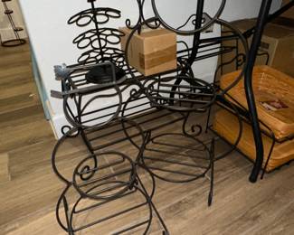 Longaberger Wrought Iron Snowmen