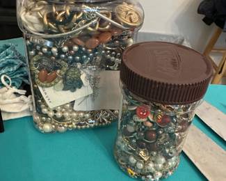 Mixed Jewelry Jars