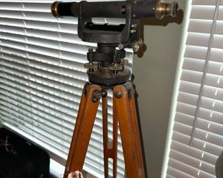Vintage Surveyor on Stand