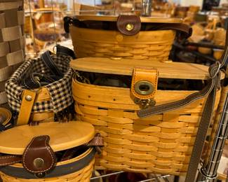 Longaberger Market ToteS & Basket Purses