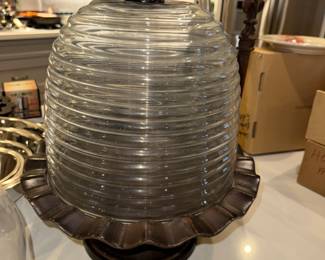 Pottery Barn Cake Server