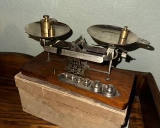 Vintage Brass Scale