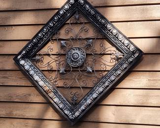 Wall hanging outdoors