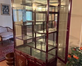large curio