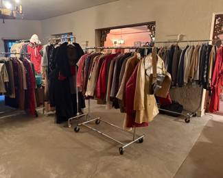Tons of great vintage clothing