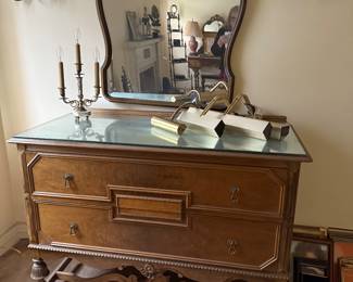 Berkey and Gay walnut dresser