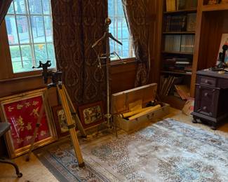 silk rug .. telescope