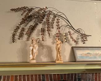 brass vintage wall hanging