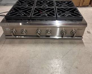 36" 6 Burner Monogram GE Cooktop. retails $3777