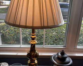 Living Room Brass Table Lamp