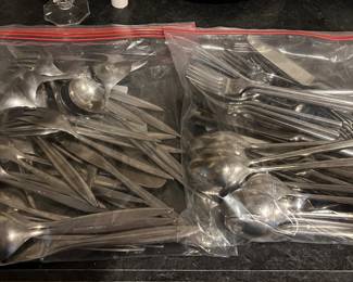 Two sets of silverwear