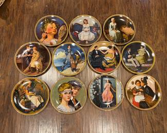 Norman Rockwell collectible plates