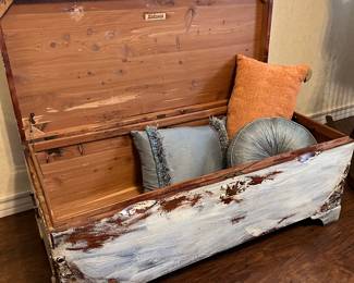 Cedar trunk
