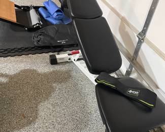 Work out bench seat
