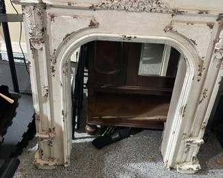 Faux fireplace