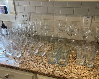 Lots of Glassware and Barware