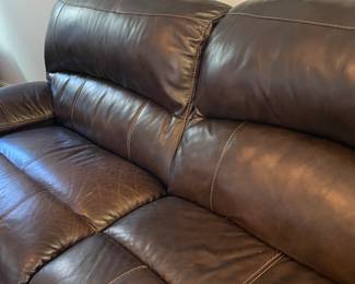Leather Sectional Very nice and comfy!
