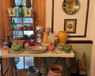 Pottery, artwork, Topiaries and more!